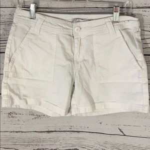 Prana Mid Rise Summer Short | White